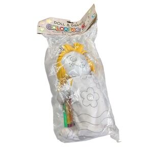 Ganz doll and dress coloring kit